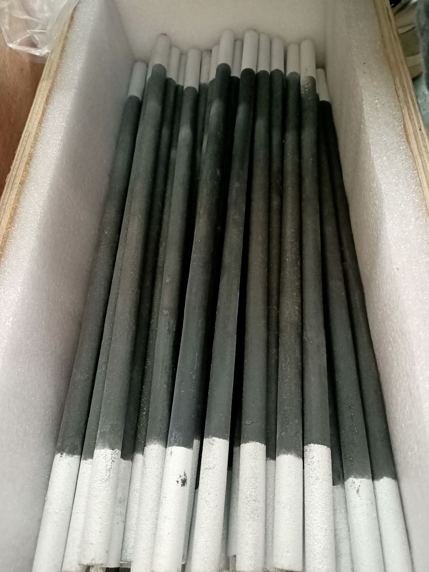 正豐廠家 等直徑大頭硅碳棒450mm/600mm電加熱配件，配套夾具助力高效加熱